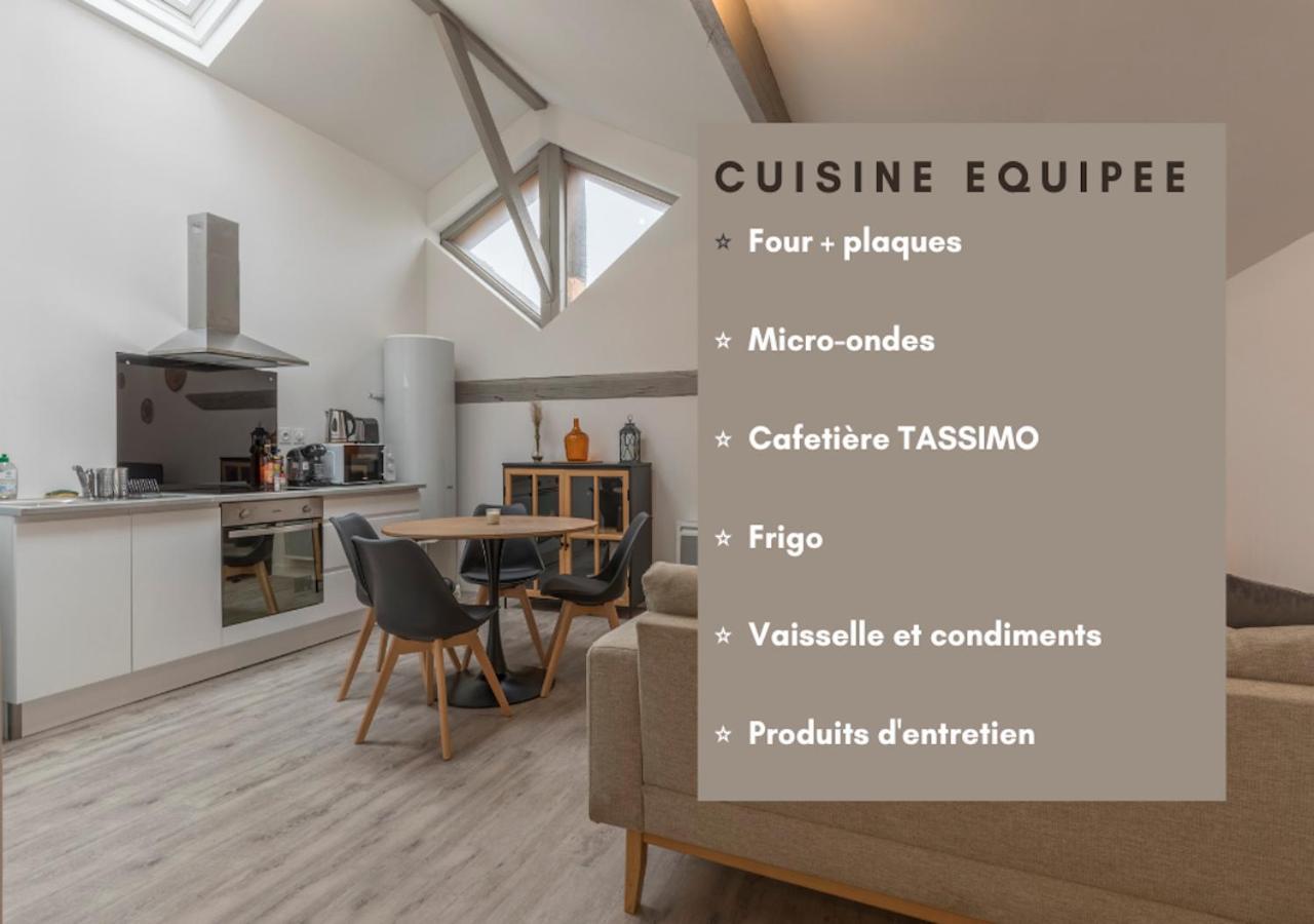 Atypique - 2 Chambres Avec Salles De Bains, Cuisine Equipee, Parking Gratuit Castelsarrasin Kültér fotó